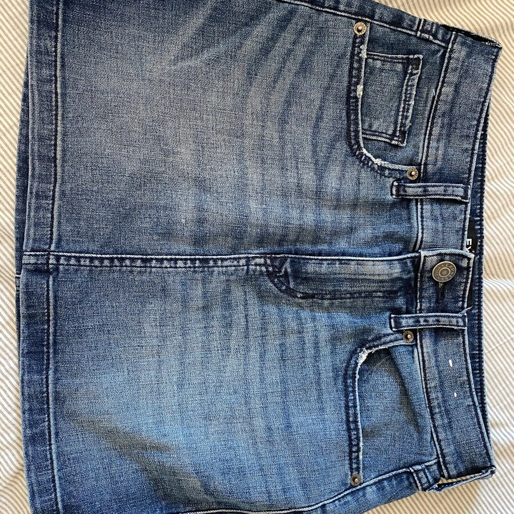express denim skirt